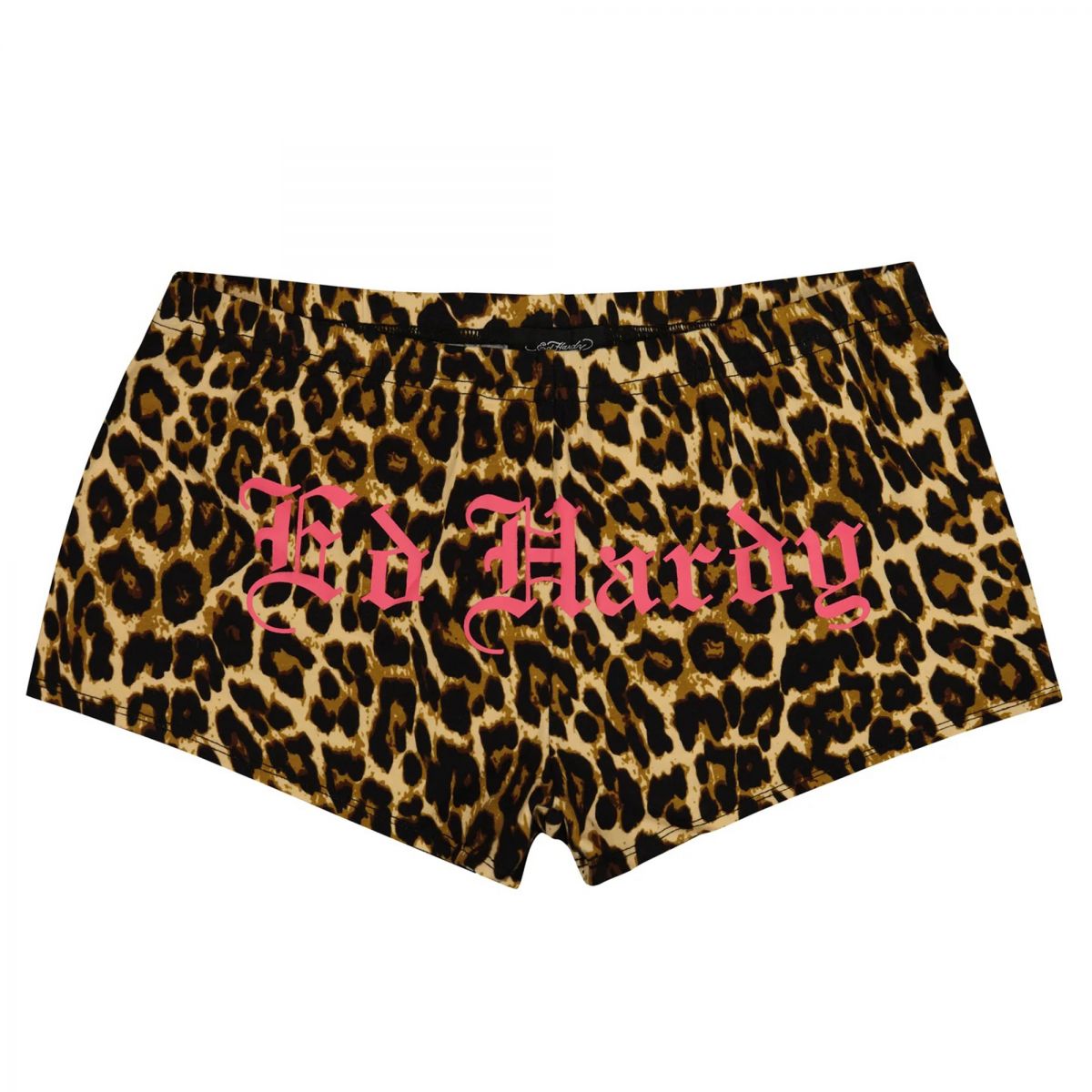 Seamless Booty Shorts Leopard