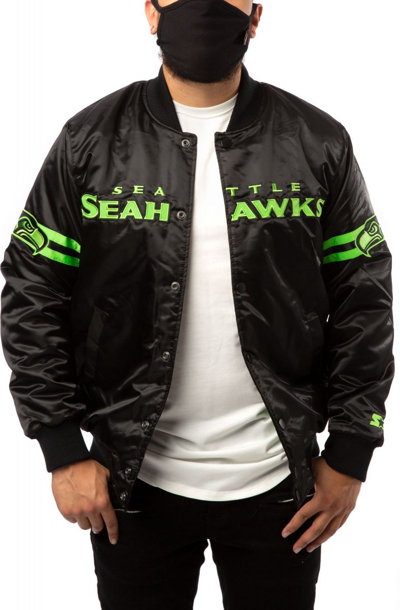 STARTER Seattle Seahawks Jacket LS00B652 SSE - Karmaloop