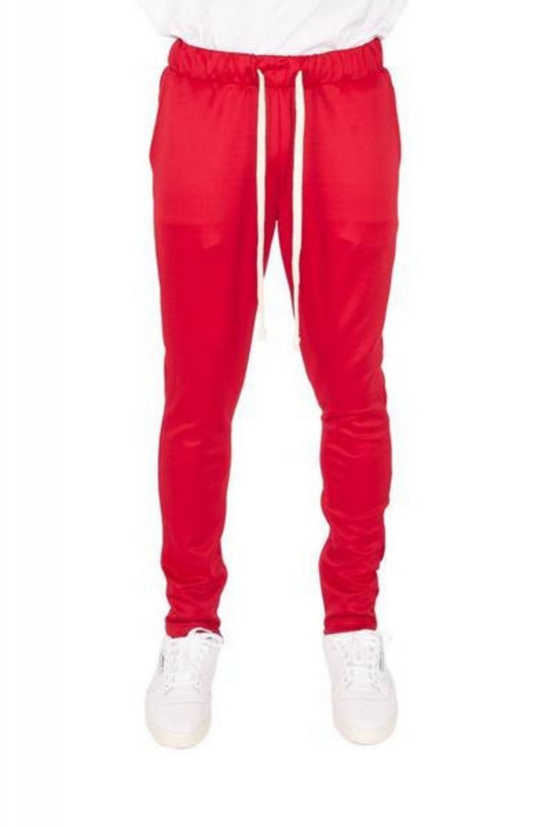 SEIZE&DESIST Simple Track Pants (Red) SD2179RED Karmaloop