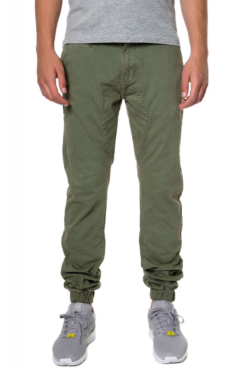 army green jogger pants