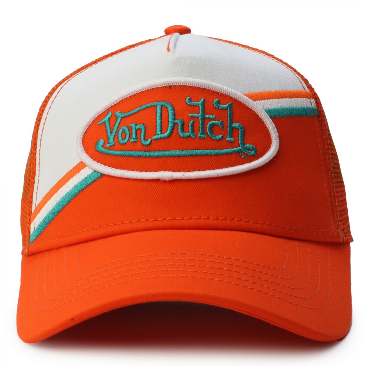 Von Dutch Trucker-pet met labelpatch, model 'TRUCKER NEW YORK' in