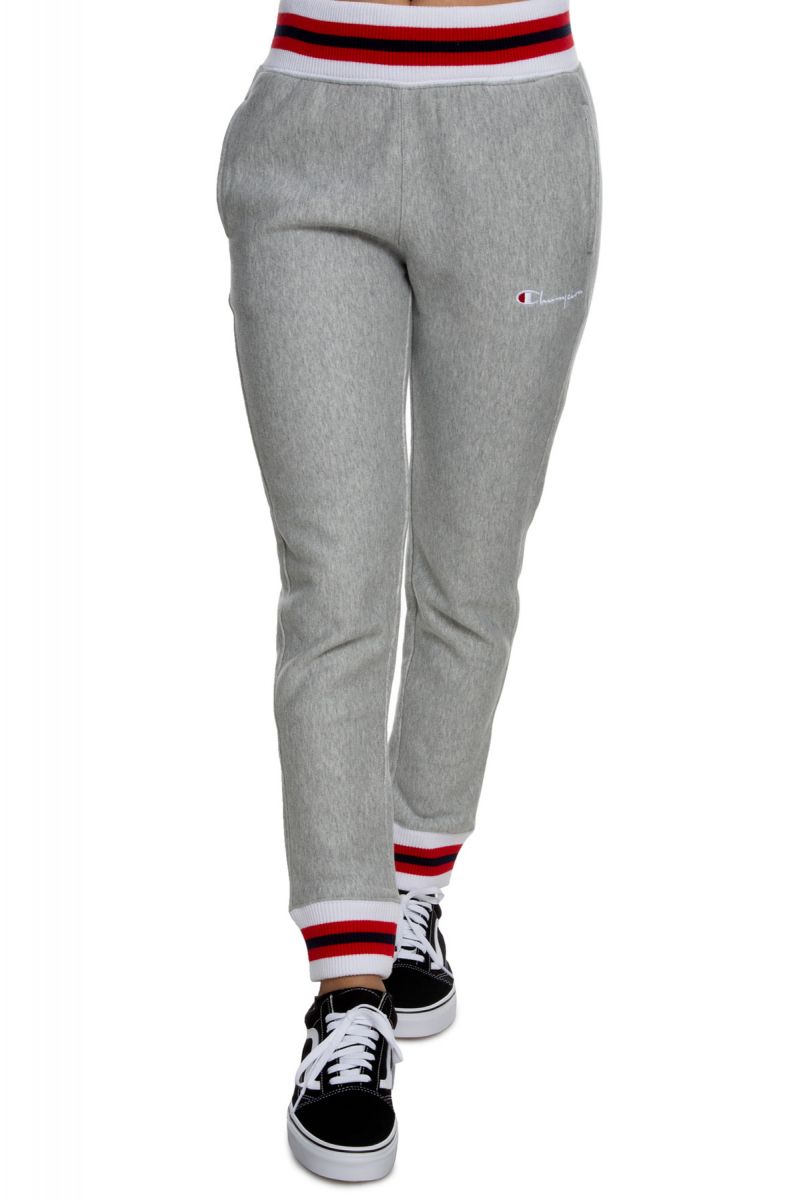 womens reverse weave joggers