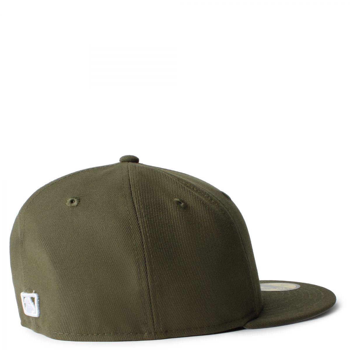 New Era MLB Los Angeles Dodgers Basic 59Fifty Casquette ajustée pour homme Contour noir 7 1/8, Noir/blanc
