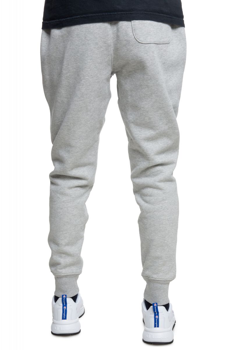 champion reverse weave joggers white