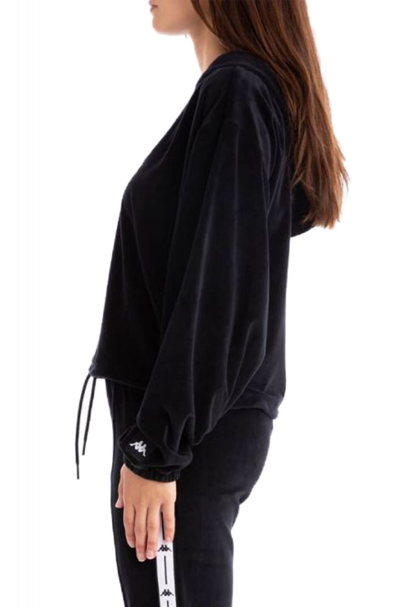 KAPPA Authentic JPN Belua Velour Hoodie 304NRD0-901 Karmaloop