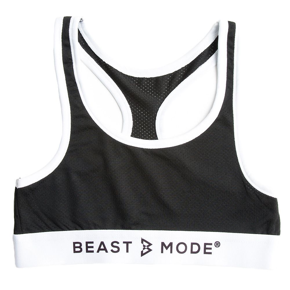 PSD Women's White and Black Sports Bra 41171004 Karmaloop