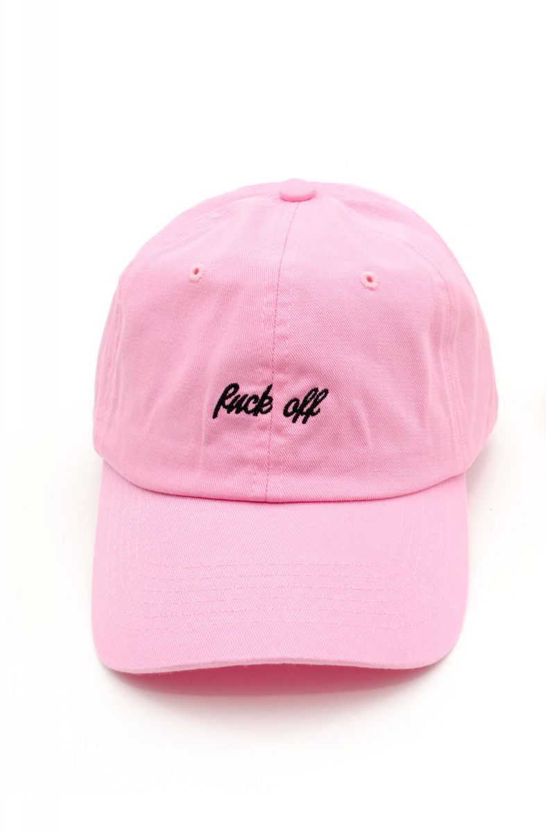 SPOILED PEASANTS The Ruck Off Dad Hat in Pink TG22-31-12 - Karmaloop