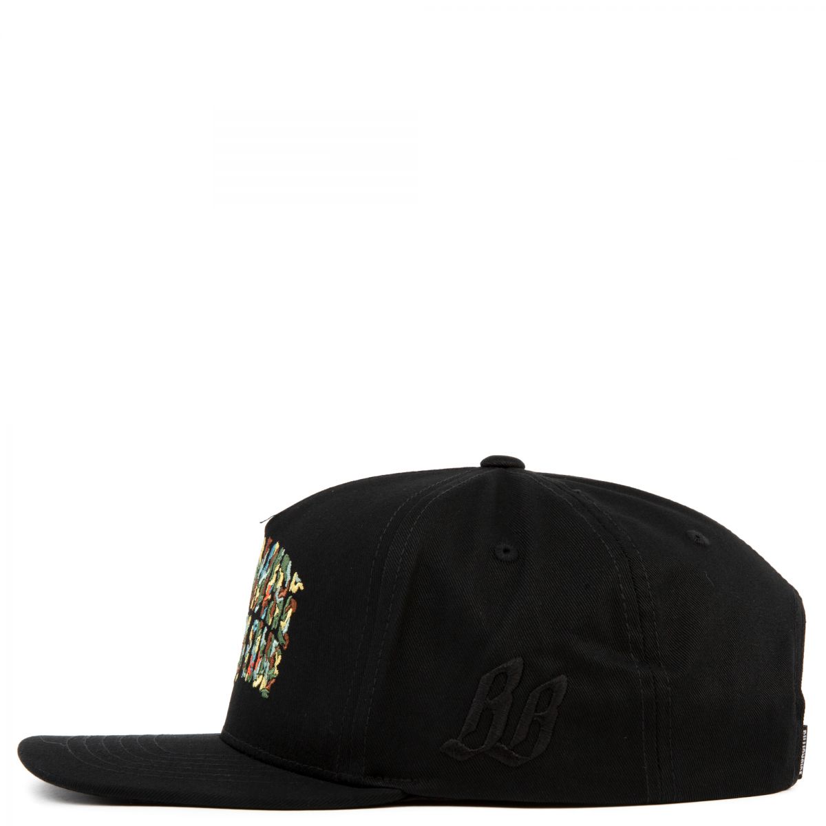 Camo Hat in Black