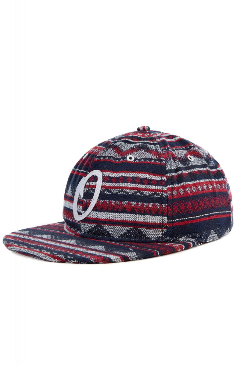 OFFICIAL CROWN OF LAUREL The Rojo Indigo Tribal Pattern Snapback W16 ...