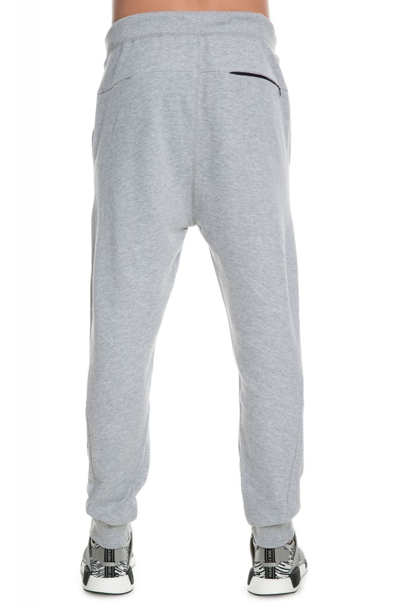 nike x stussy international sweatpants heather grey