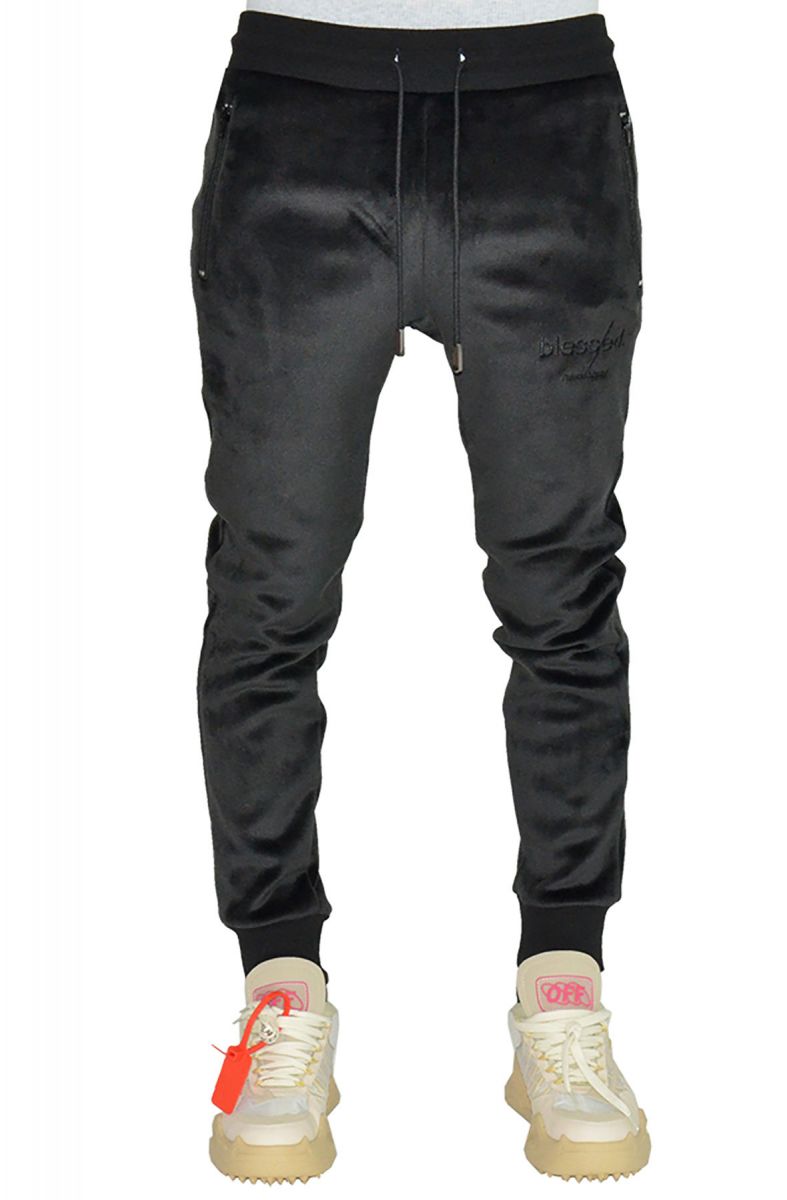 mens velour sweatpants