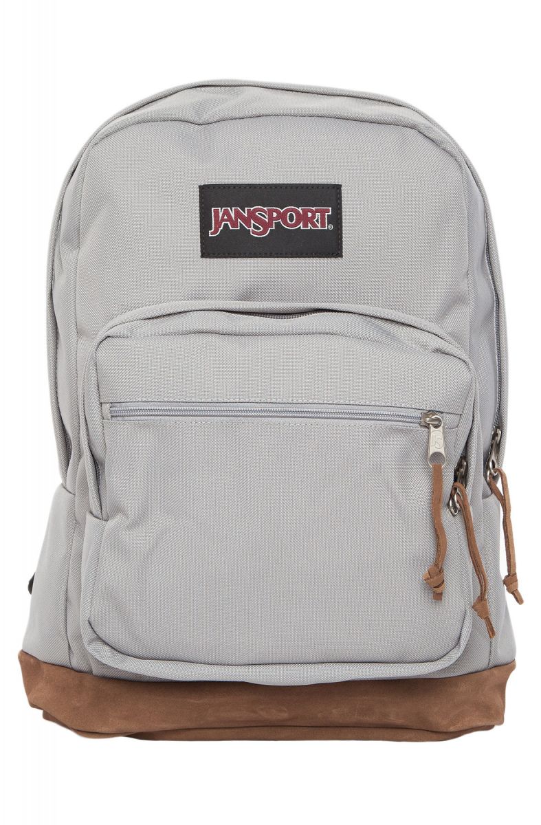 jansport right pack grey rabbit