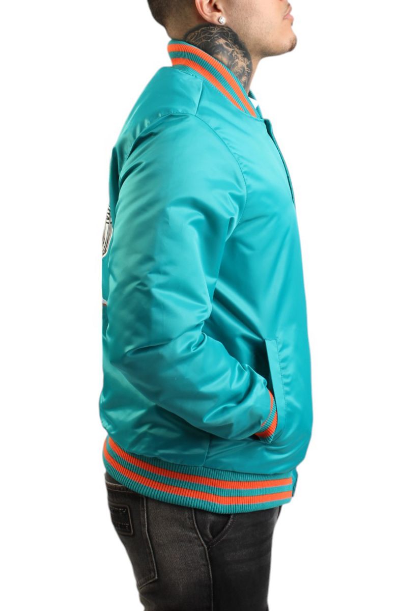 STARTER NFL Miami Dolphins Varsity Jacket LS400494 DOL - Karmaloop