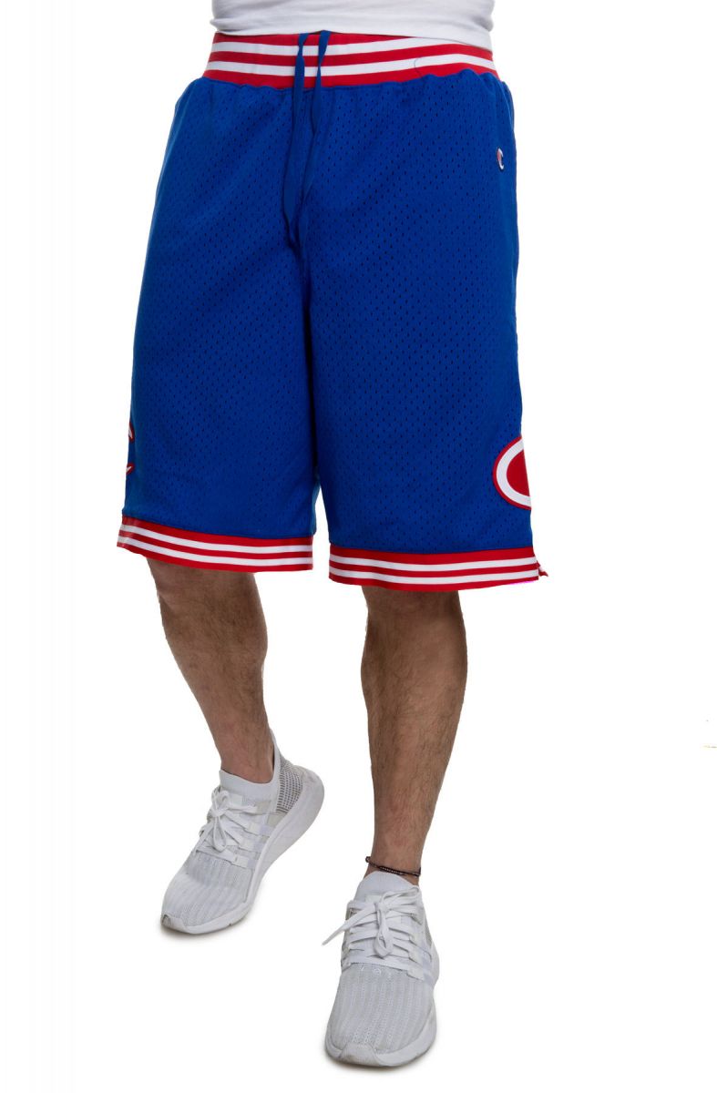 champion rec mesh shorts