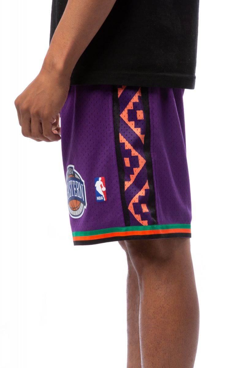 Mitchell & Ness All Star Men's Swingman Shorts - Purple