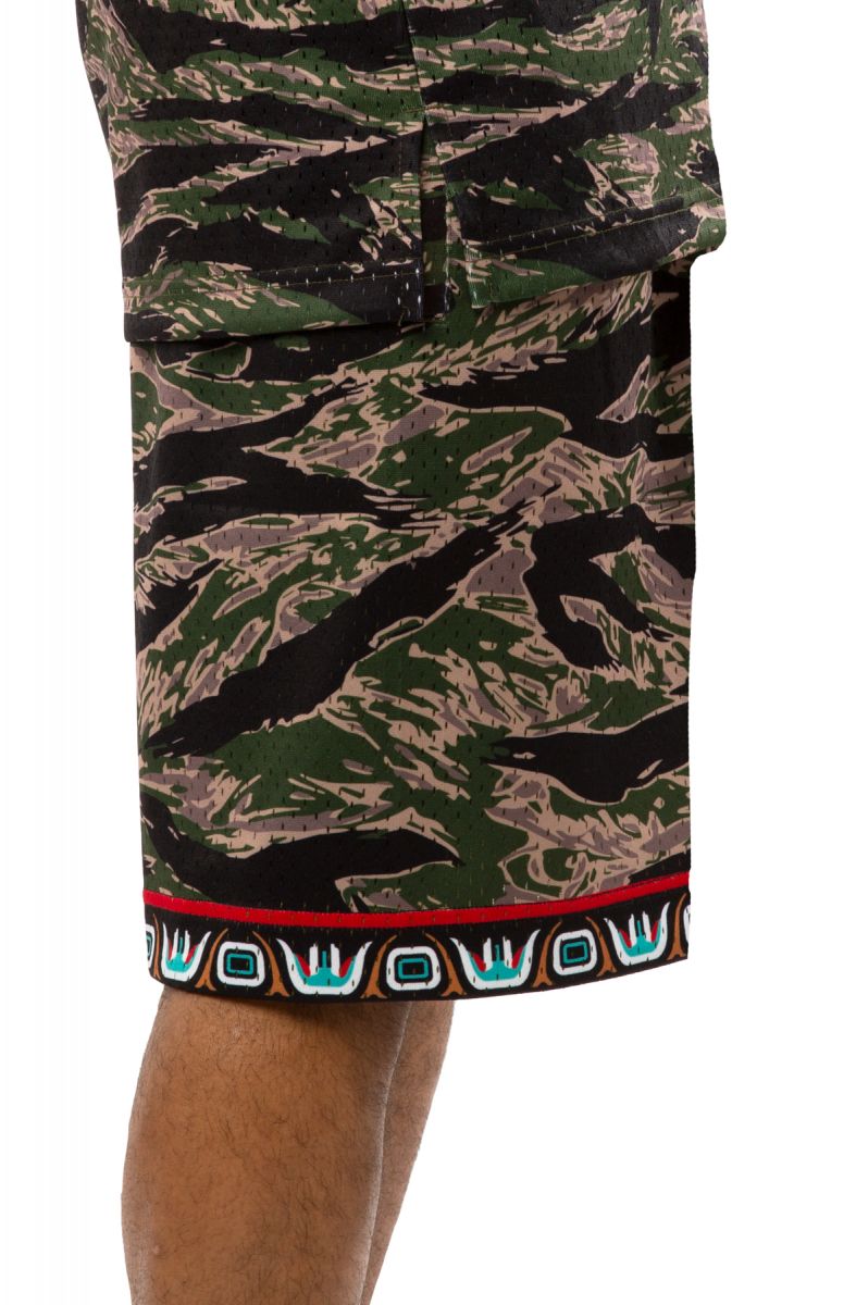 Mitchell & Ness Vancouver Grizzlies Tiger Camo Swingman Jersey