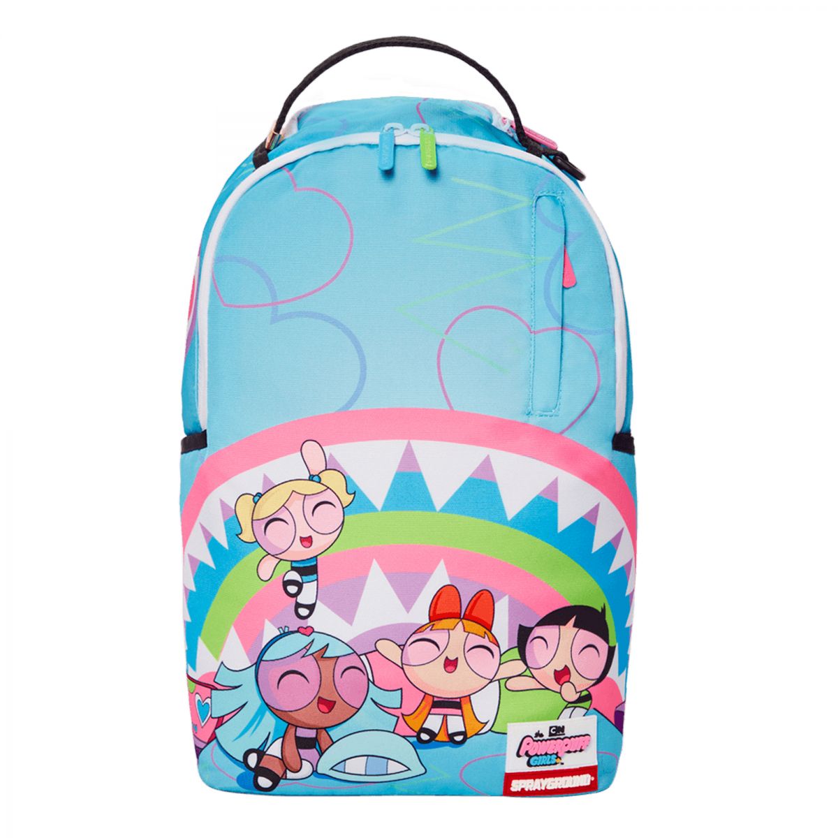 Sprayground Powerpuff Girls Monster Shark Backpack – Limited
