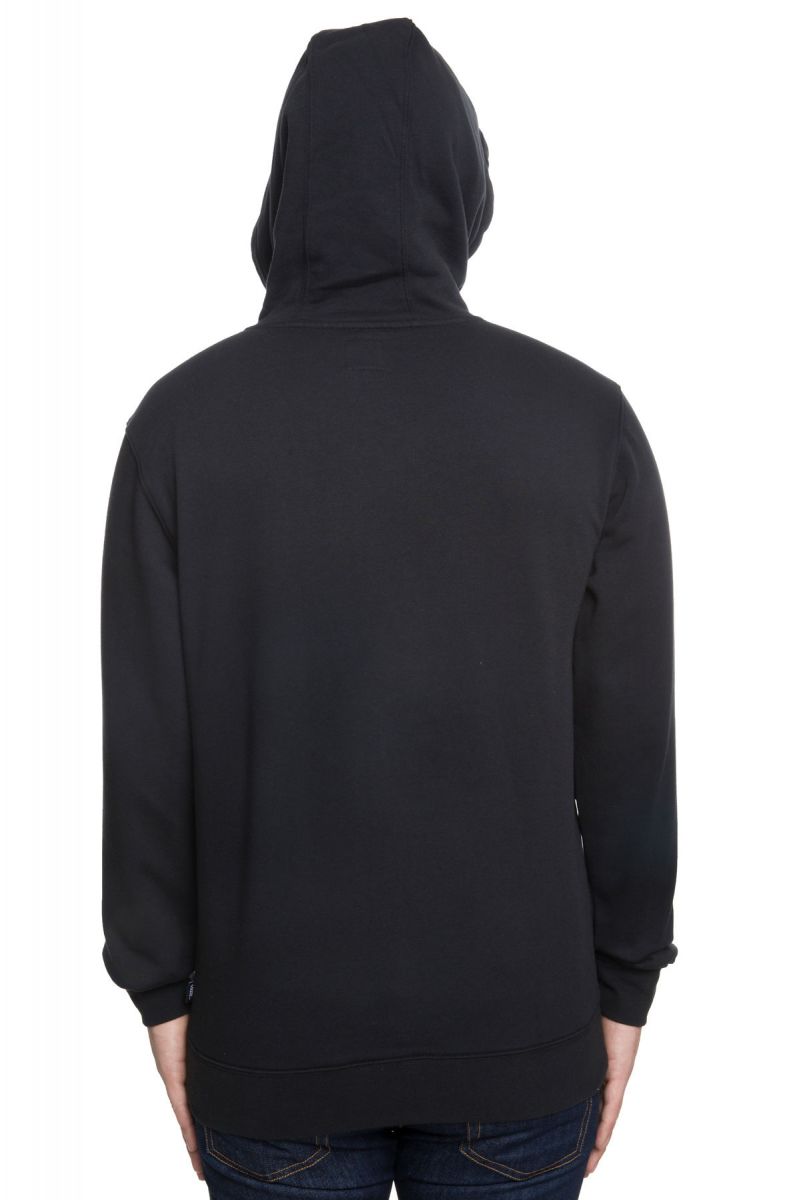 VANS The OTW Pullover Hoodie in Black and White VN000QLHY28-BLW - Karmaloop