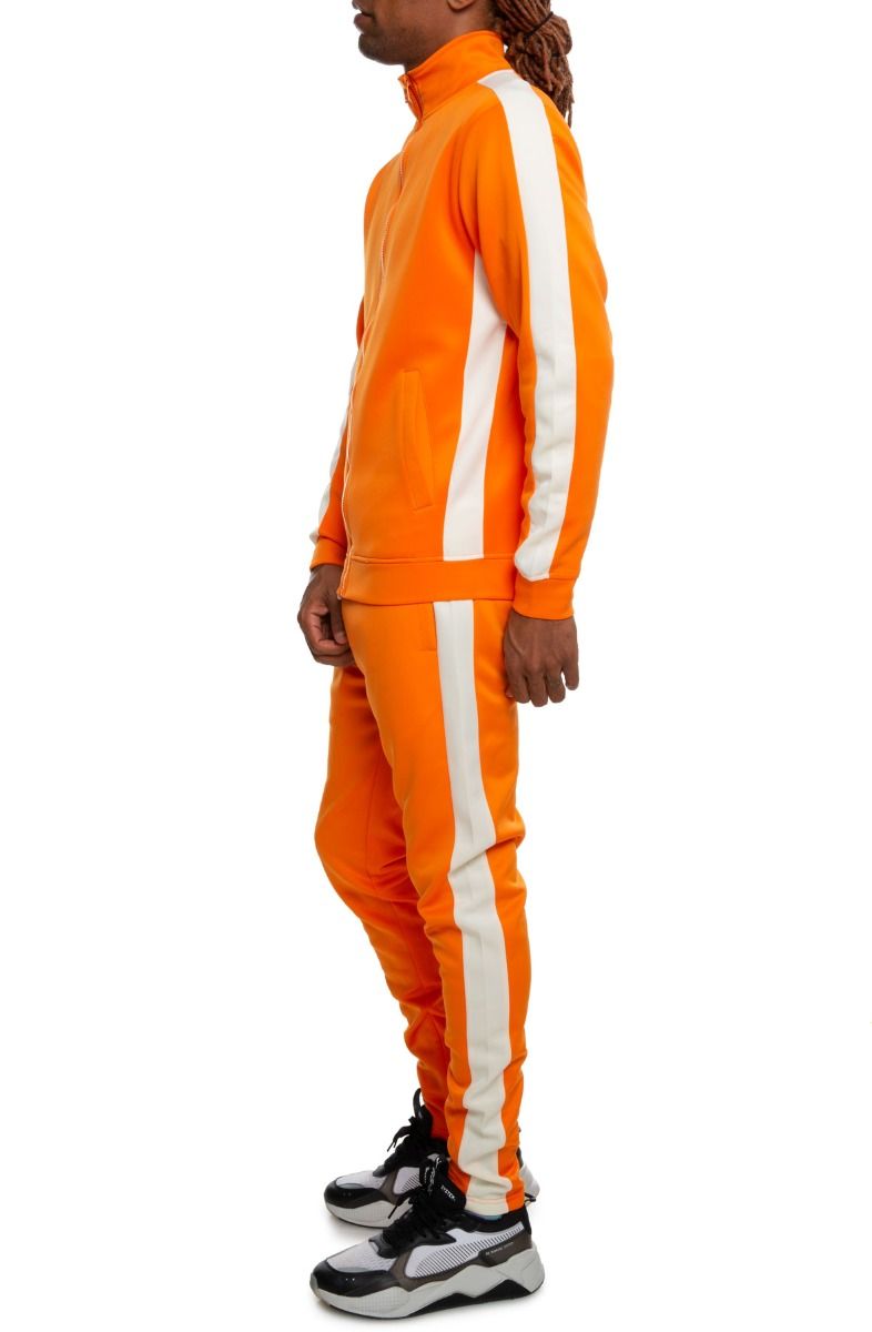 FBRK Track Suit Set In Orange tracksetorng Karmaloop