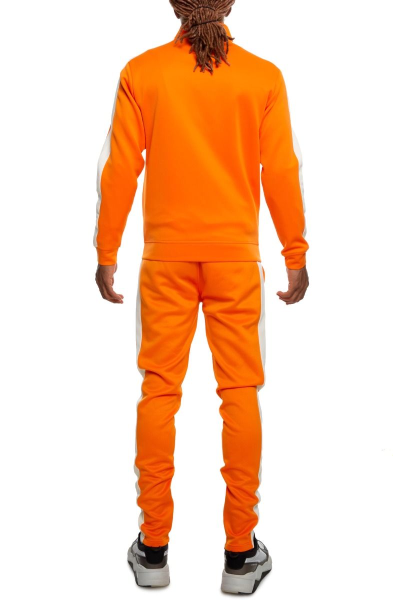 FBRK Track Suit Set In Orange tracksetorng Karmaloop