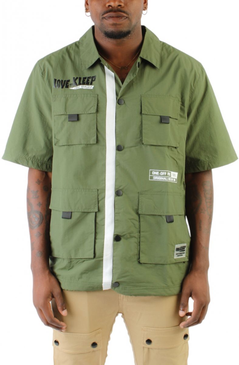 KLEEP Crispy Utility Shirt KJ-7720ANAS - Karmaloop