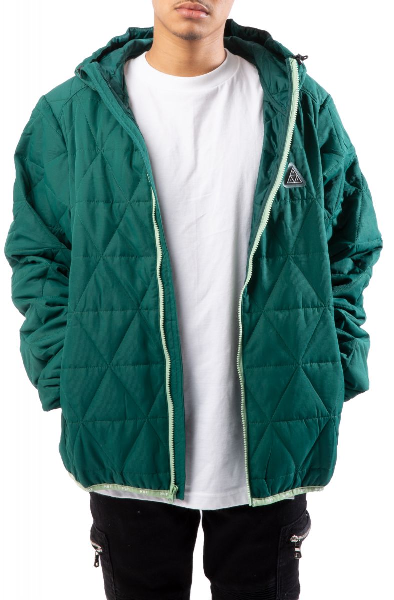 HUF Polygon Quilted Jacket JK00312-SYC - Karmaloop