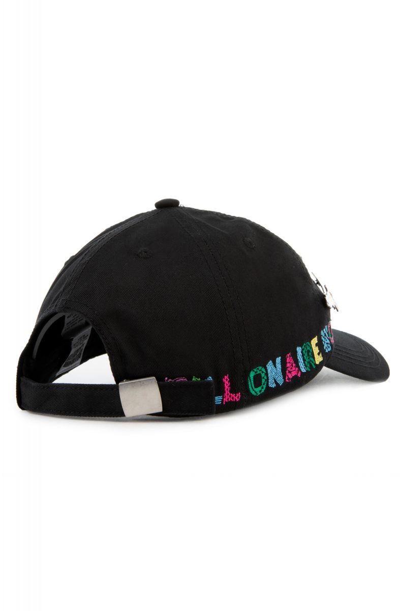BILLIONAIRE BOYS CLUB Billionaire Dad Hat in Black 8914802BLACK