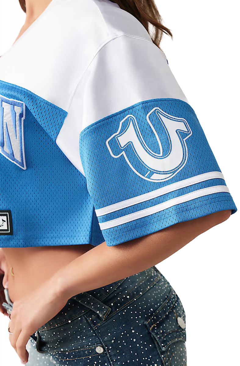 TRUE RELIGION Crystal Sporty Jersey Shirt 210090-4342 - Karmaloop