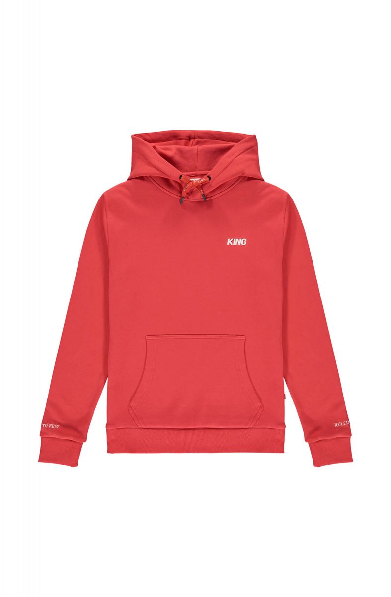 King hoodie sale red