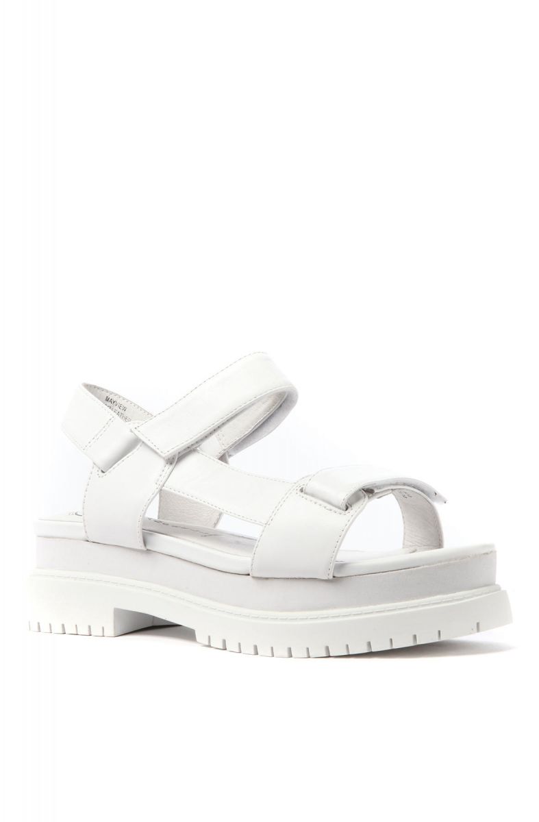 jeffrey campbell white sandals