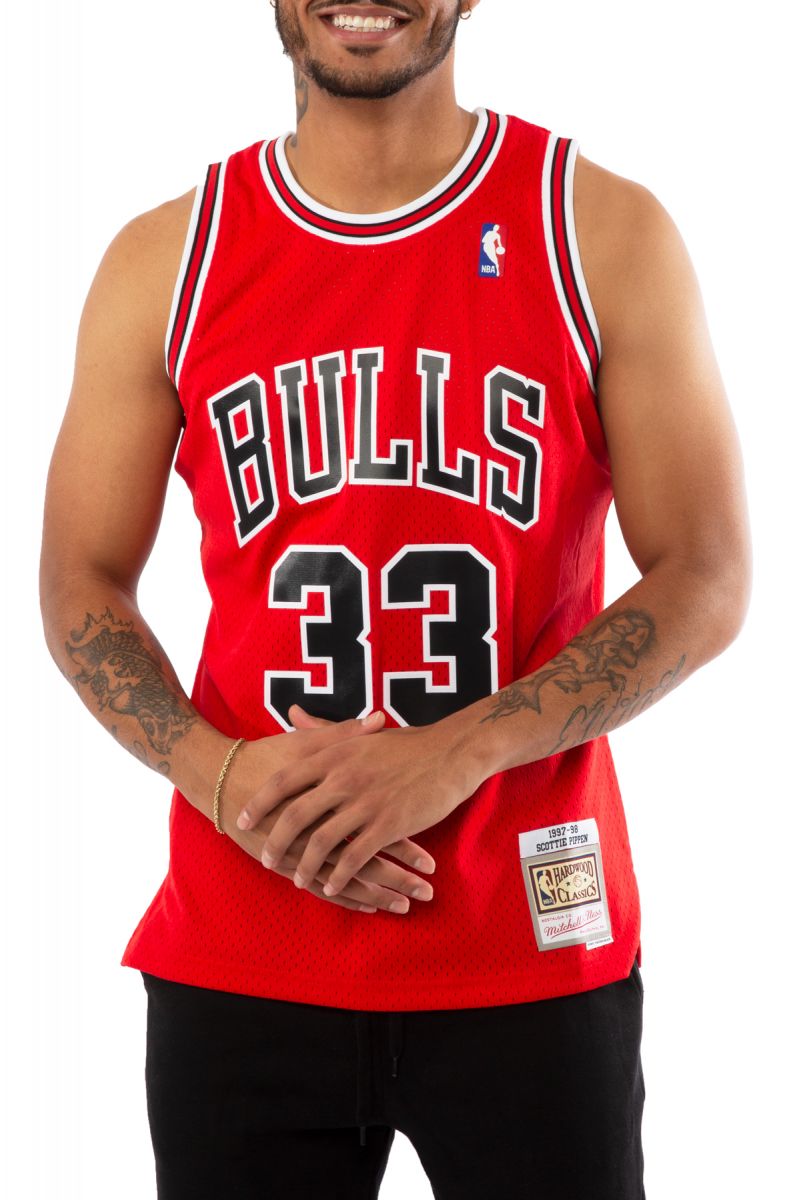 MITCHELL & NESS Scottie Pippen Chicago Bulls Road 1997-98 Swingman
