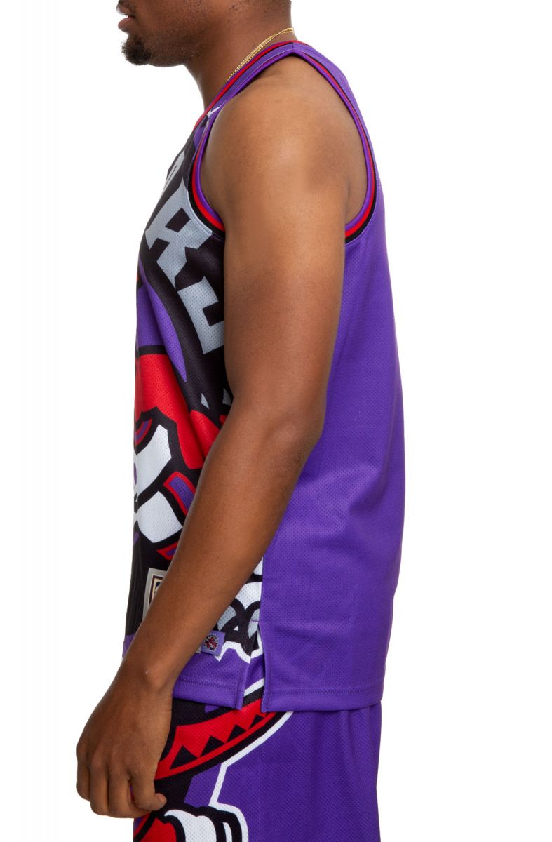 Mitchell & Ness tank top Toronto Raptors purple Big Face Jersey