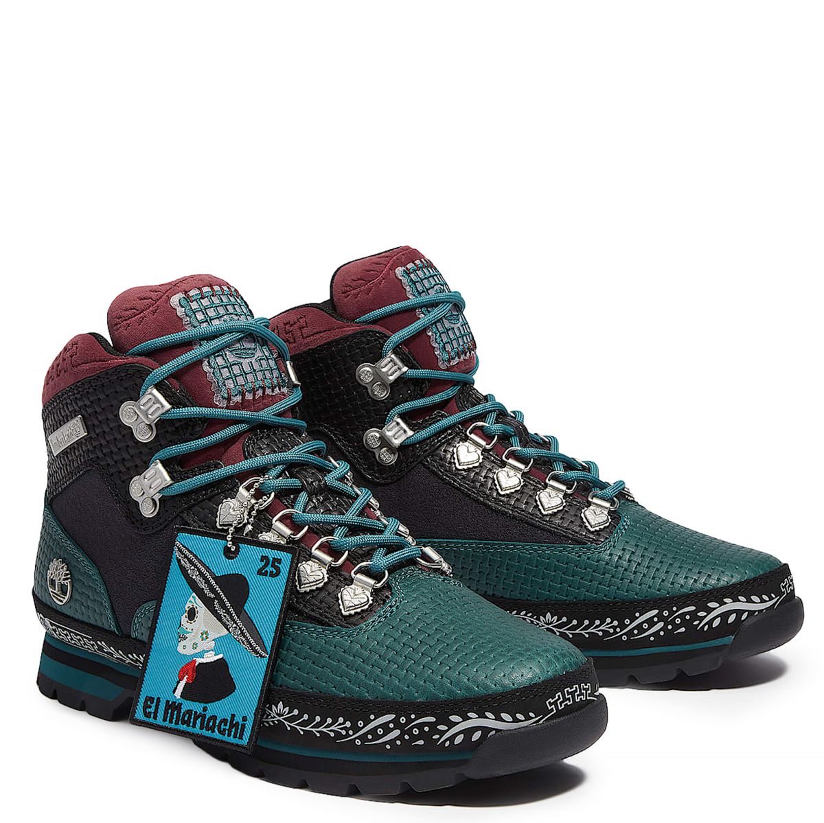 TIMBERLAND Dia de Muertos Euro Hiker Boot TB0A2P27A4W - Karmaloop