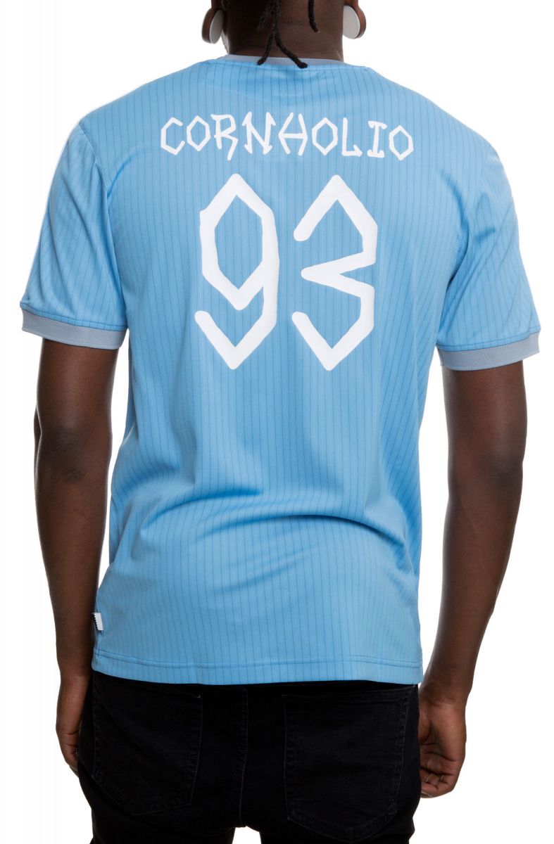 ADIDAS B & BH Jersey In Light Blue And White DU3942-BLU - Karmaloop