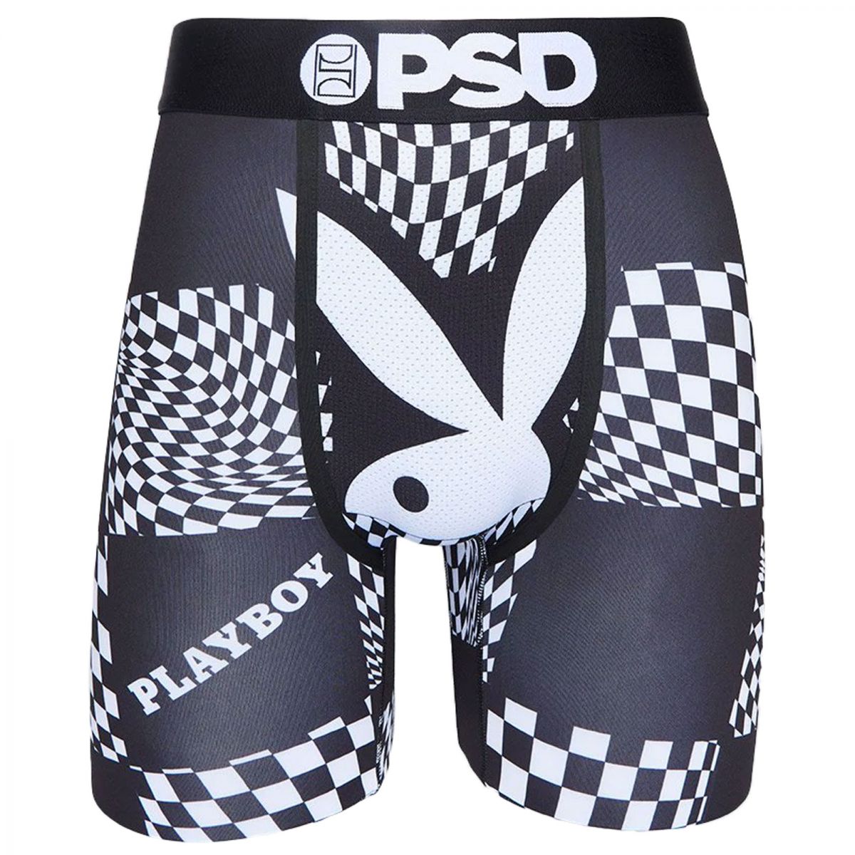 PSD UNDERWEAR Playboy Warp Check Boxer Briefs 122180045 - Karmaloop