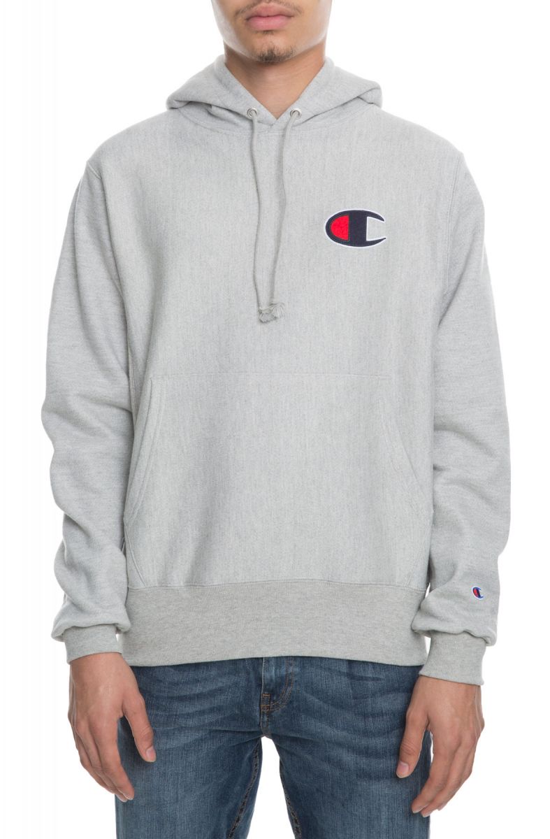 Champion Hoodie Pullover Oxford Grey