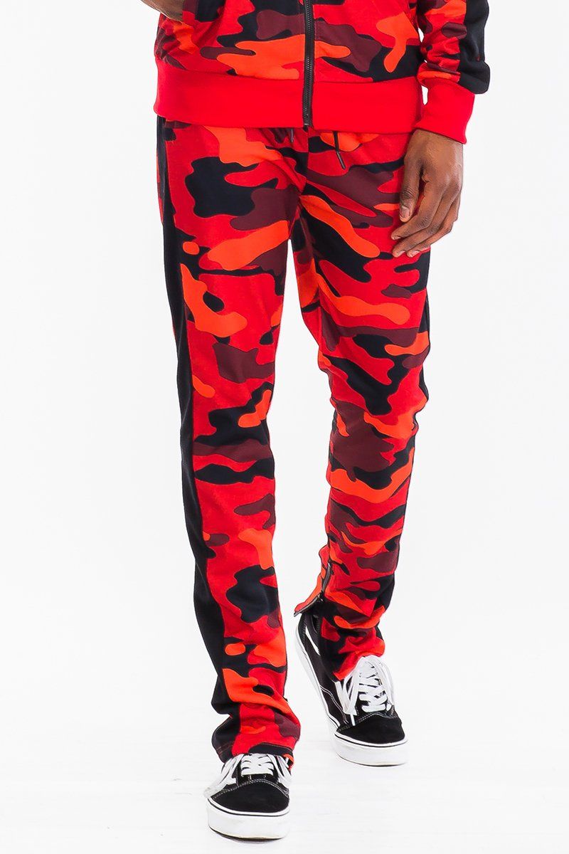 nike camo track pants