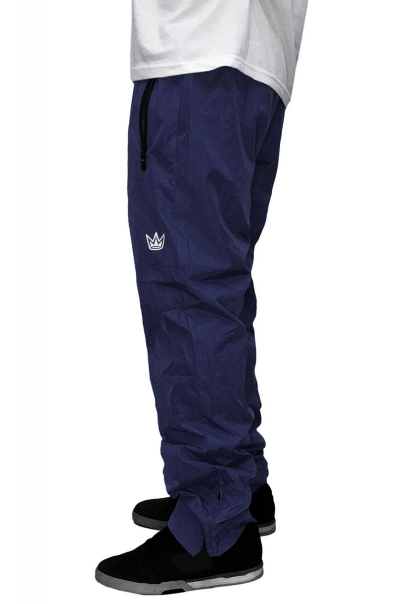 gray windbreaker pants