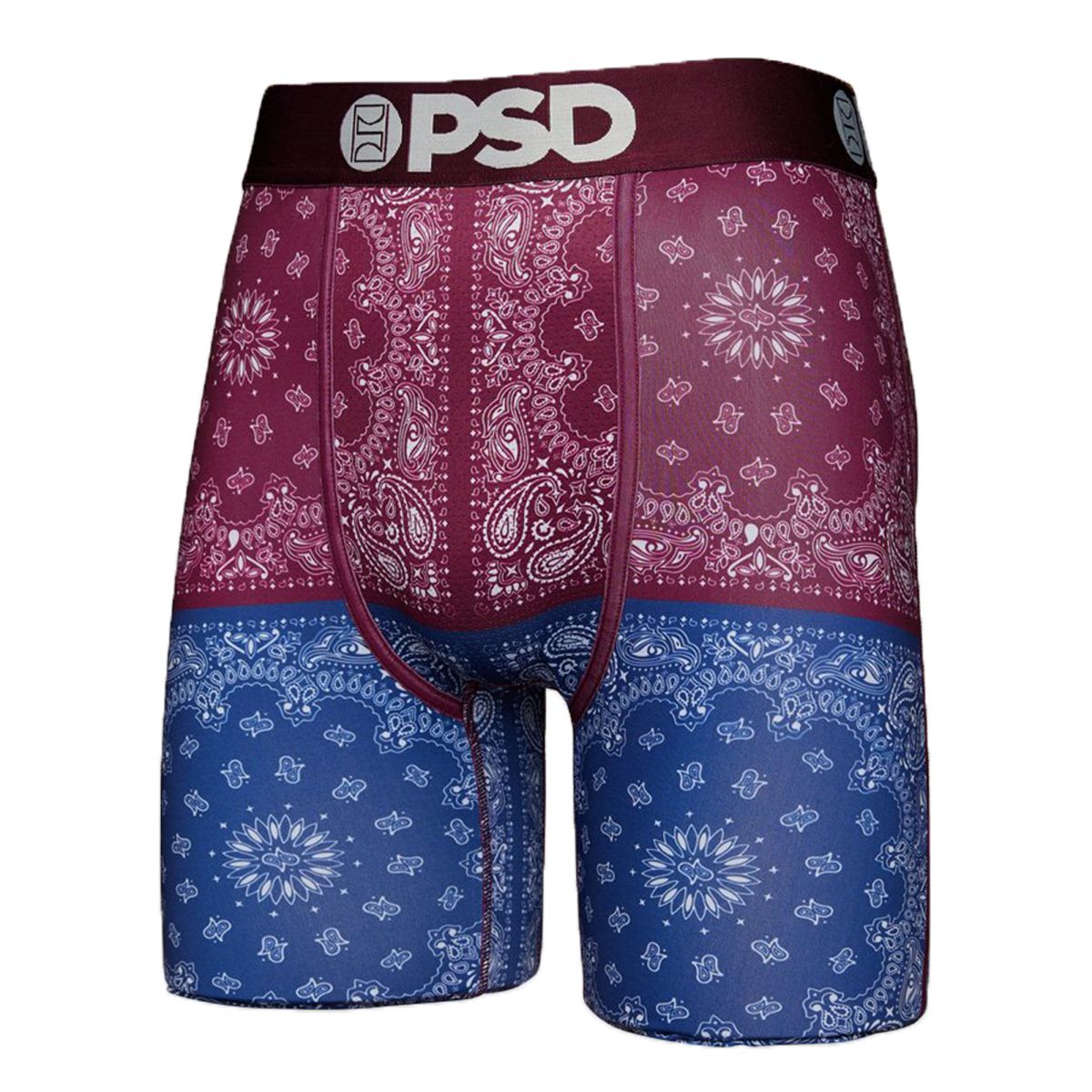 PSD UNDERWEAR Bandana Split 2 Boxer Briefs 321180091 - Karmaloop