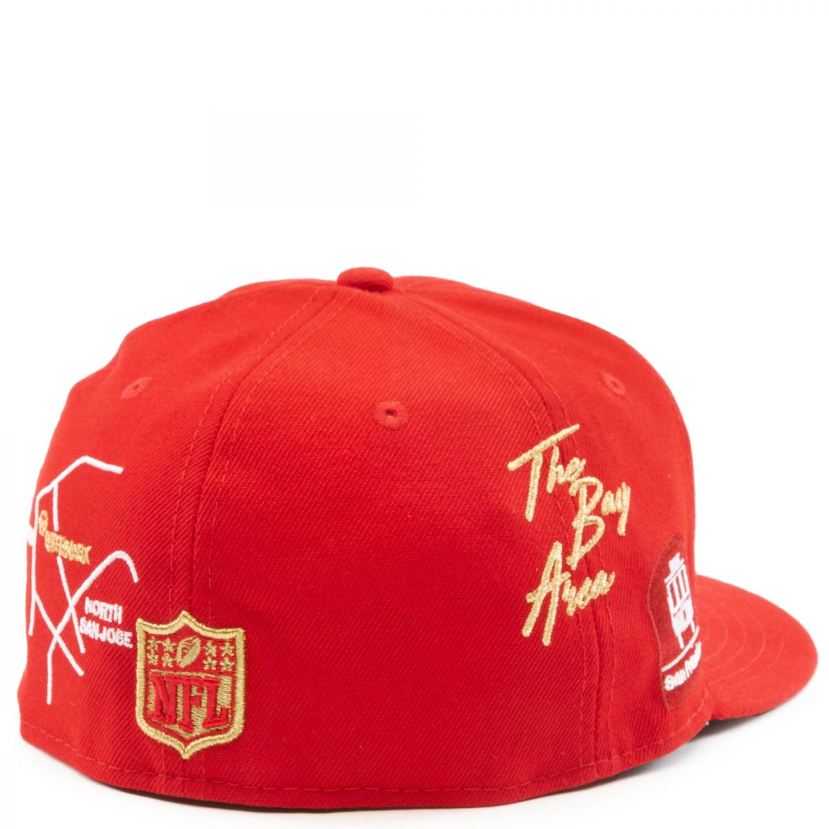 New Era San Francisco 49ers City Transit 59FIFTY Fitted Red