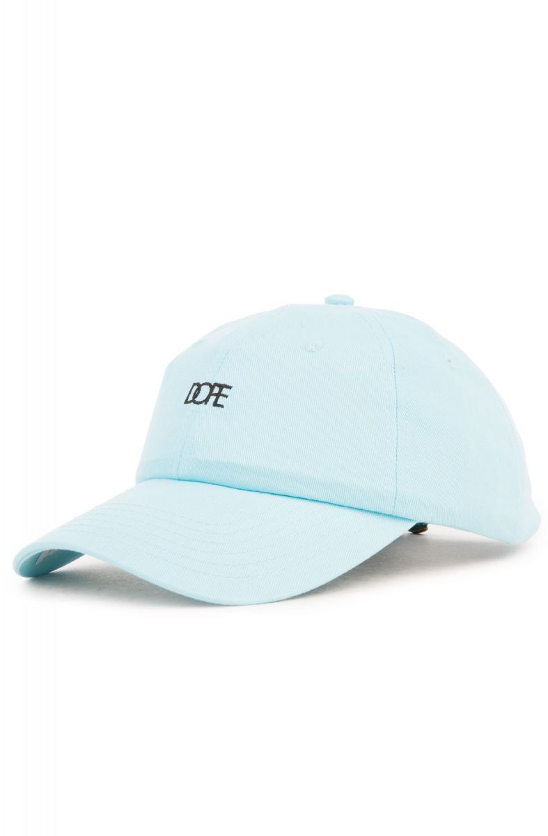 DOPE The Logo Cap in Light Blue D2017-H260-LBU - Karmaloop