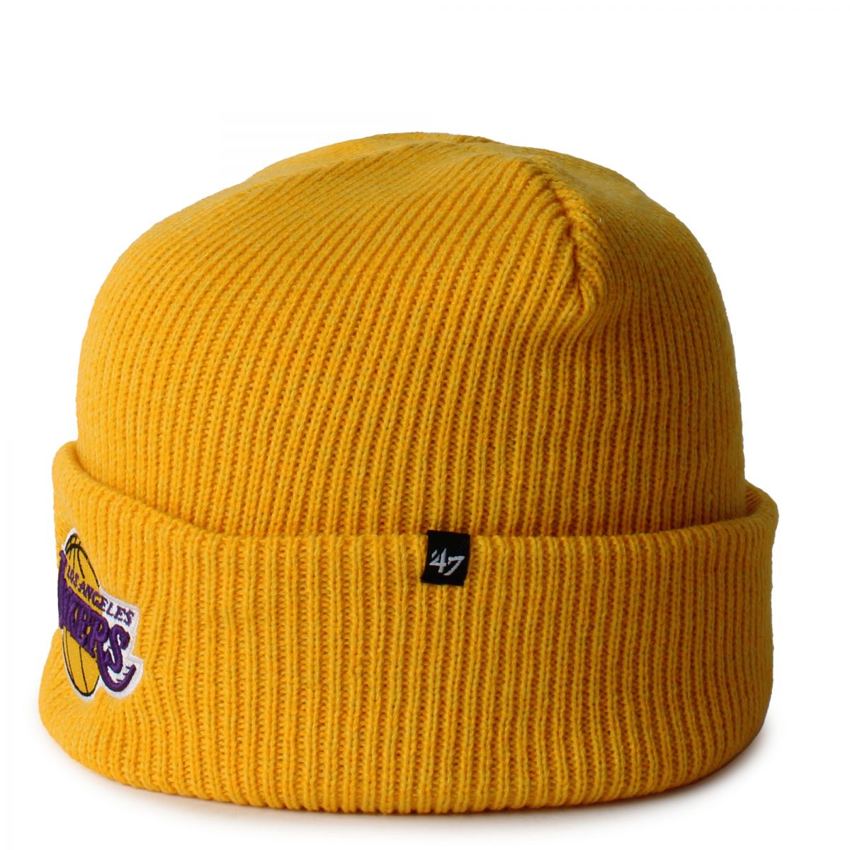 47 BRAND HATS Los Angeles Lakers Beanie K-BRNFZ12ACE-YG - Karmaloop