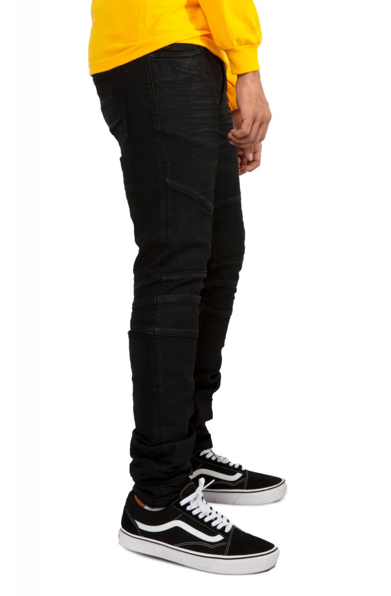 jet black denim jeans