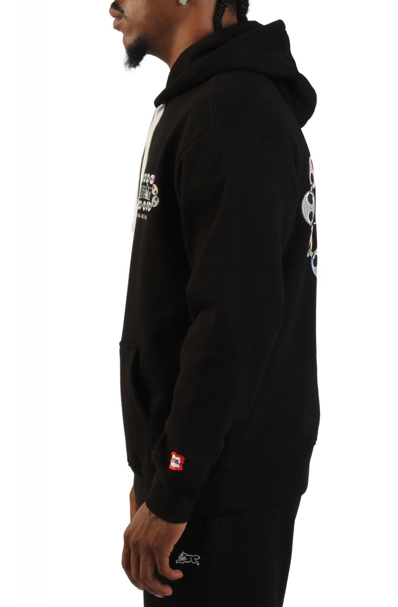 イカゲーム × エモーショナリーアンアヴェイラブル キャンディーパーカー ICE CREAM Chain Hoodie 461-1313-BLK - Karmaloop