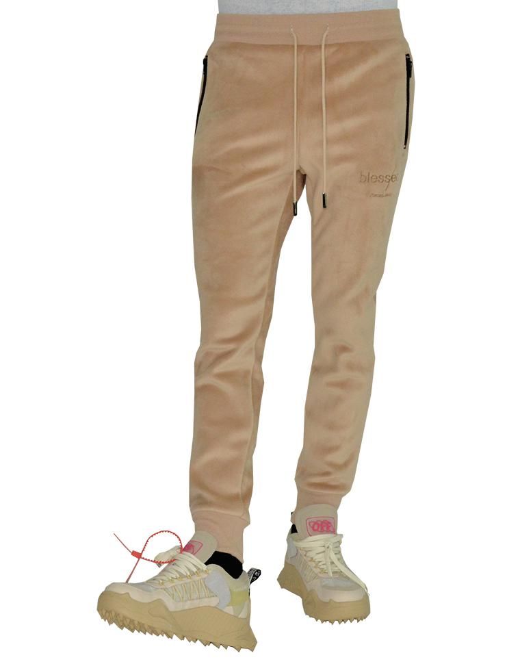 velour sweatpants mens