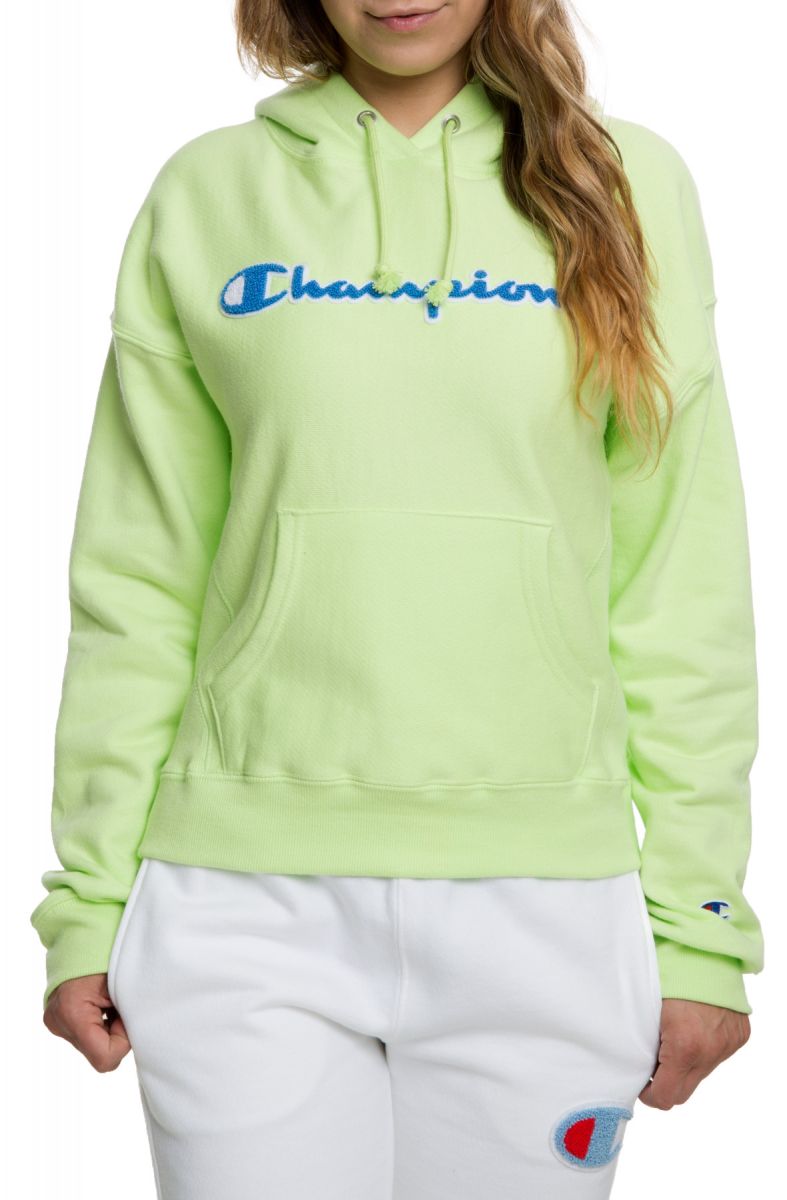 CHAMPION CHENILLE HOODIE GF757 Y07781 4KZ Karmaloop