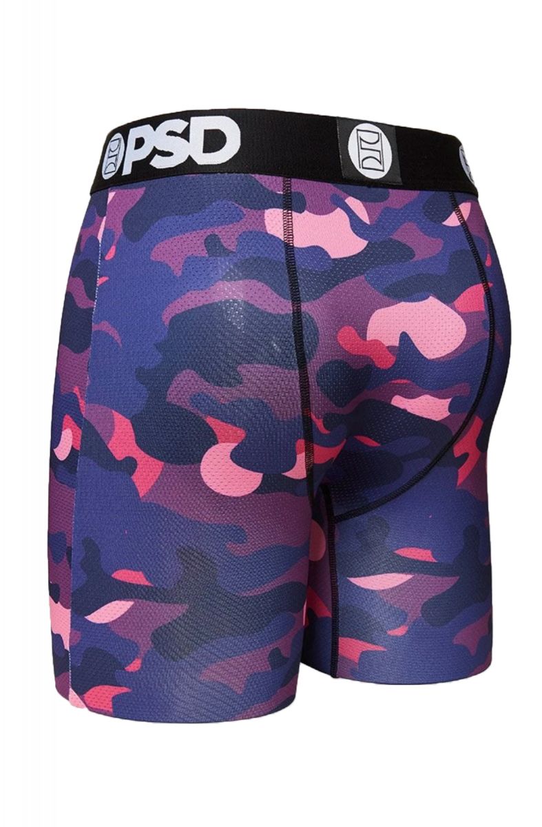 PSD Boys Smiley Print Boxer Briefs - Moisture-Wicking Kids