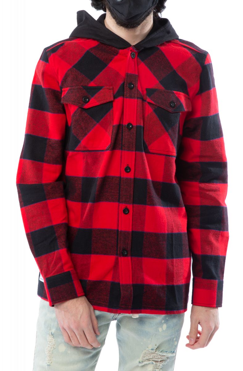 LRG Only One Buffalo Flannel L0HNMLTXX-RED - Karmaloop
