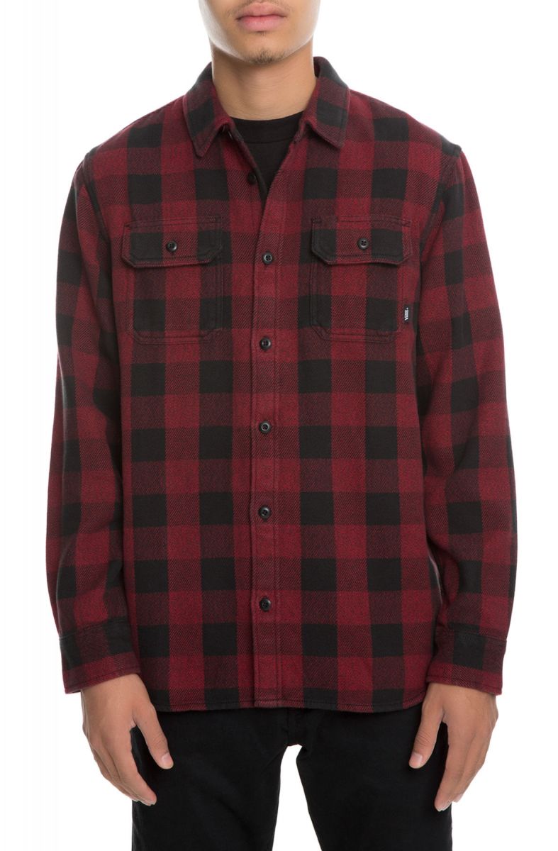 red flannel vans