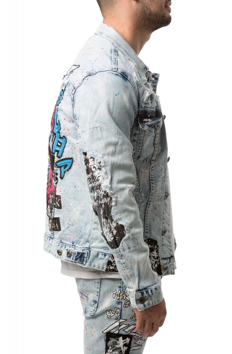 SMOKE RISE Demon Denim Jacket SJJ-21274 - Karmaloop